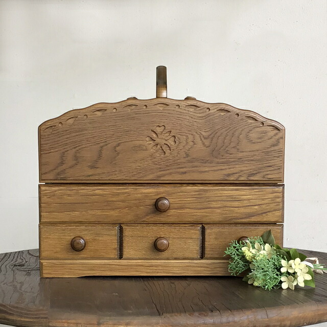 楽天市場】ソーイングボックス 裁縫箱 ソーイングセット 木製 おしゃれ