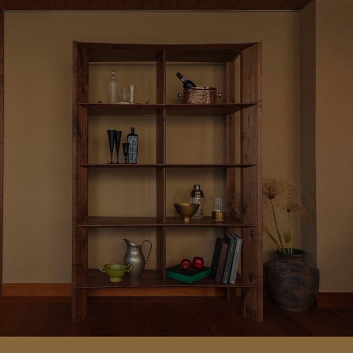 楽天市場】オープン シェルフ 書棚 収納棚 幅122cm 4段 多目的 天然