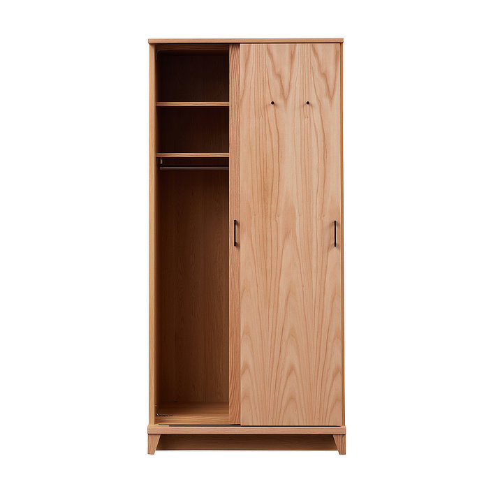楽天市場】ワードローブ 洋服ダンス おしゃれ 日本製 完成品 オーク