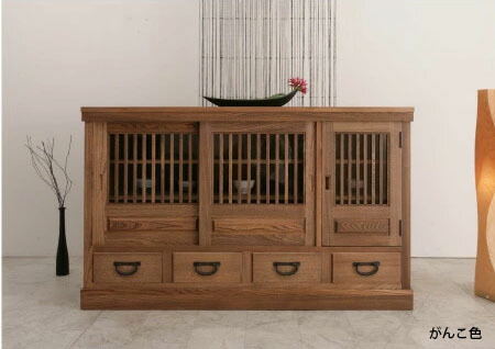 楽天市場】水屋 水屋箪笥 食器棚 和モダン モダン おしゃれ 日本製