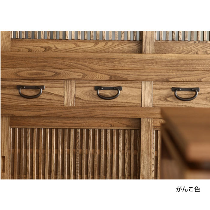 楽天市場】水屋 水屋箪笥 食器棚 和モダン モダン 日本製 国産家具