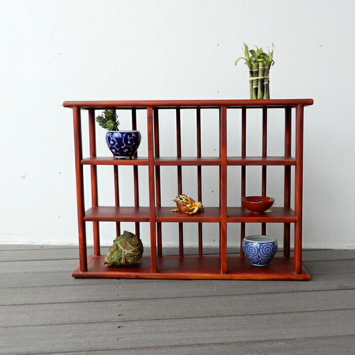 楽天市場】飾り棚 和モダン 和風 アジアン オリエンタル おしゃれ 天然