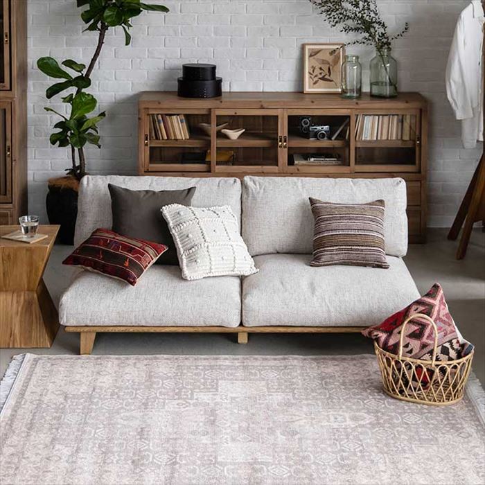 楽天市場】ソファ ソファー おしゃれ 3人掛け ソファ シュガーベージュ