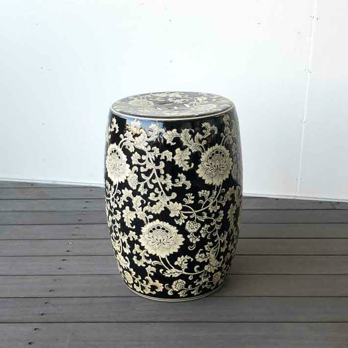 楽天市場】陶器 スツール イス 腰掛け 花台 ガーデンチェア おしゃれ