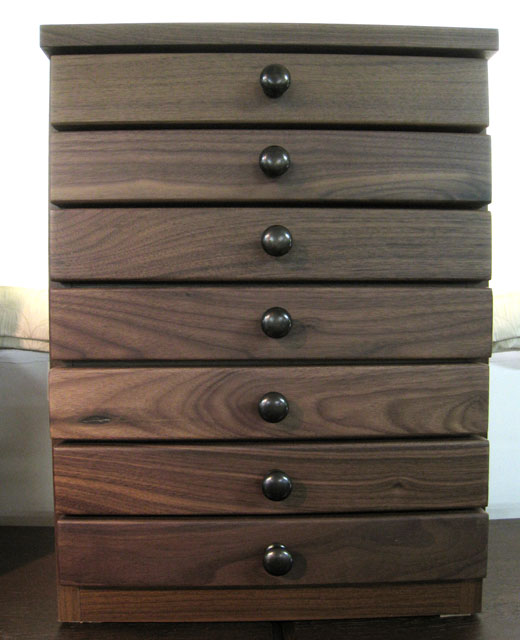 ティロワール トレーチェスト 書類ケース ナチュラル ウォールナット