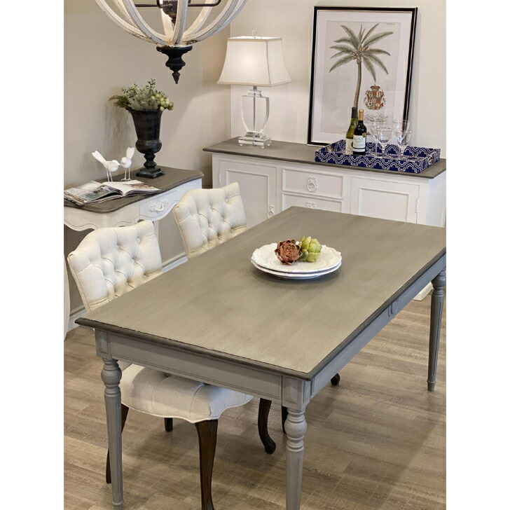 楽天市場】ダイニングテーブル 木製テーブル ヴィンテージ風 シャビー