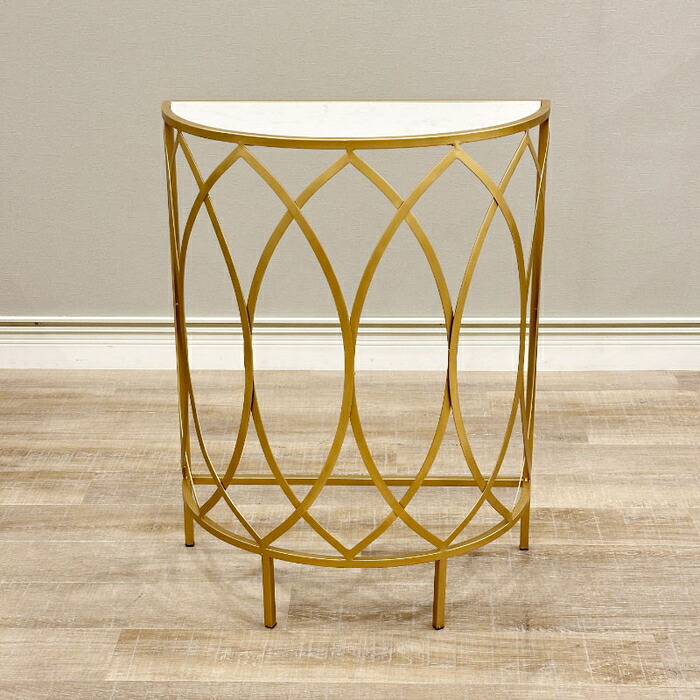 楽天市場】コンソールテーブル コンソール ゴールド 金色 アイアン