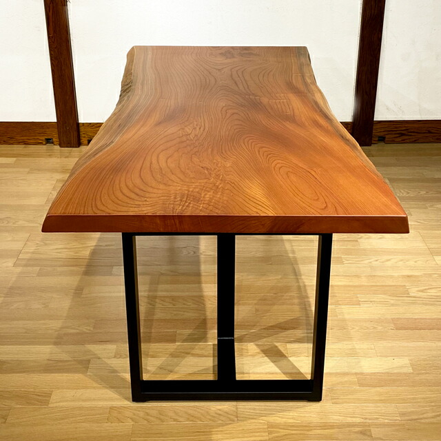 楽天市場】一枚板 テーブル ダイニングテーブル 座卓 兼用 欅 けやき