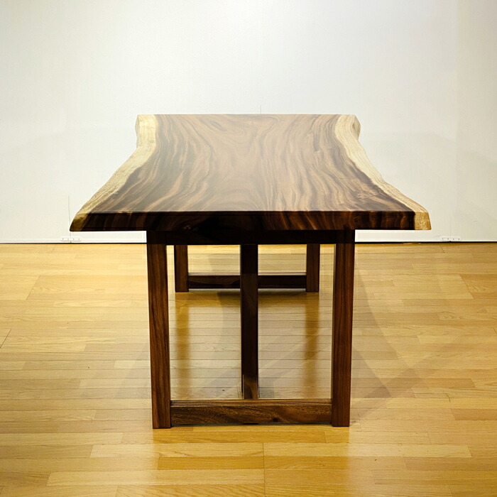 楽天市場】一枚板 テーブル ダイニングテーブル 座卓 兼用 一枚板