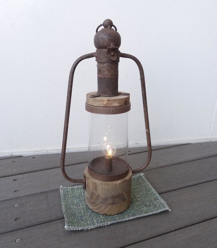 楽天市場】ランタン 灯り 電池式 アンティーク風 ヴィンテージ風