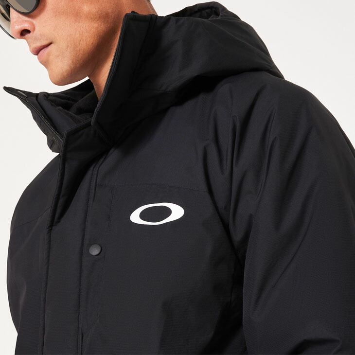 楽天市場】送料無料 オークリー 中綿 ロングコート ベンチコート