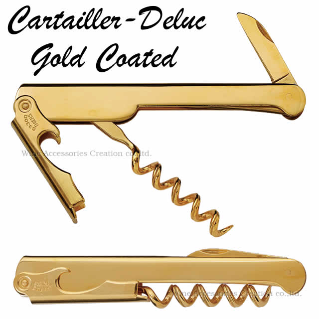 楽天市場】Cartailler Deluc デュルック ソムリエナイフ ゴールドコー