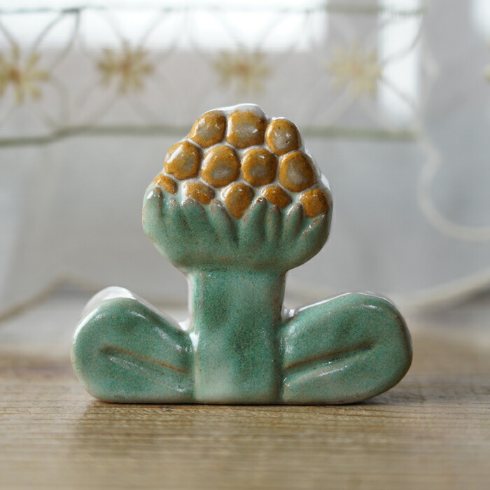 楽天市場】【max30%offクーポンあり】益子焼 お花のオブジェ