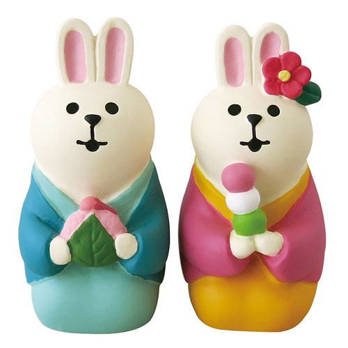 楽天市場】concombre まったりひなまつり 和菓子うさぎセット (ZMM