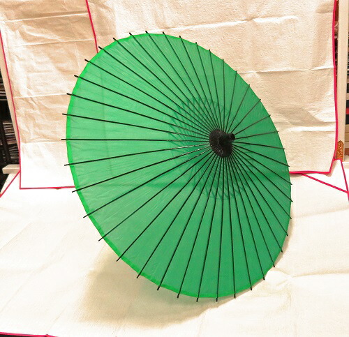 楽天市場】絹傘 日本舞踊 傘 絹 かさ 和傘 2本継ぎ きぬがさ 若草 緑系