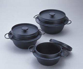 楽天市場】岩鋳製 南部鉄器 ごはん鍋 ご飯鍋 2合炊 : waitea.kobe