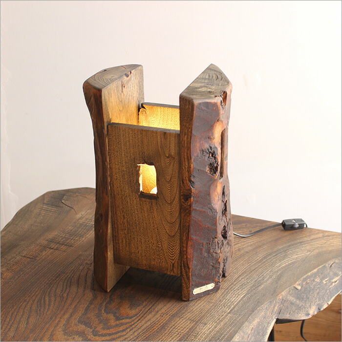 楽天市場】古材梁のランプ 和モダン 照明 フロアランプ フロアライト