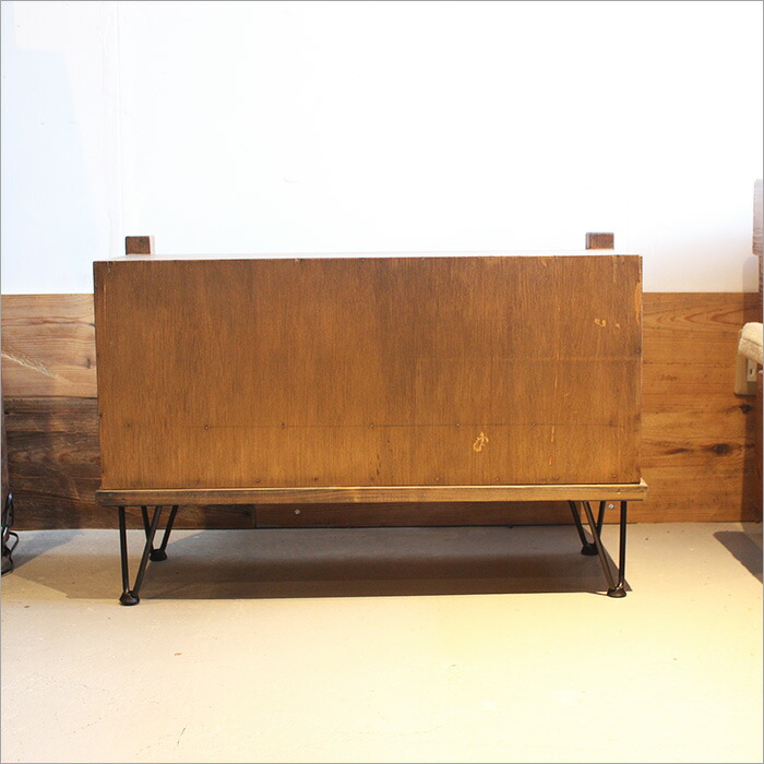 楽天市場】ケヤキ材 古民具 ローキャビネット 完成品 アンティーク