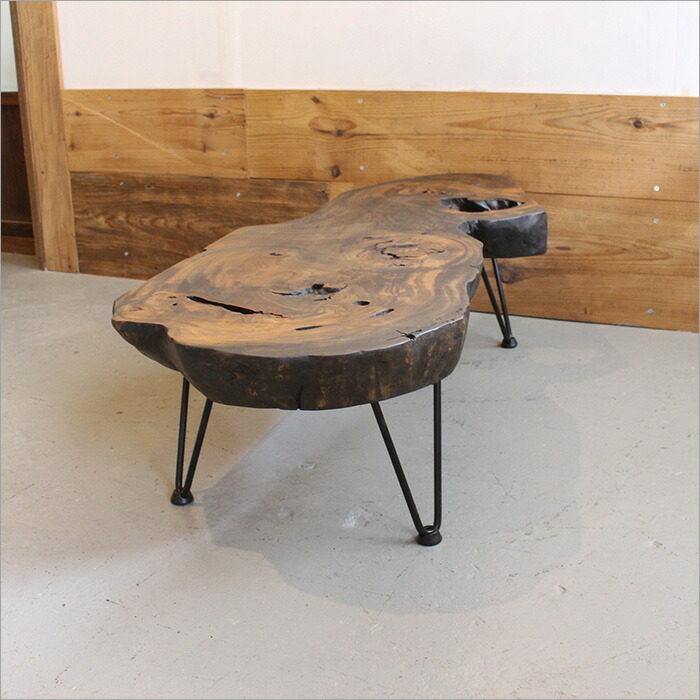 楽天市場】【1点物】ケヤキ 欅 一枚板 ローテーブル カフェテーブル