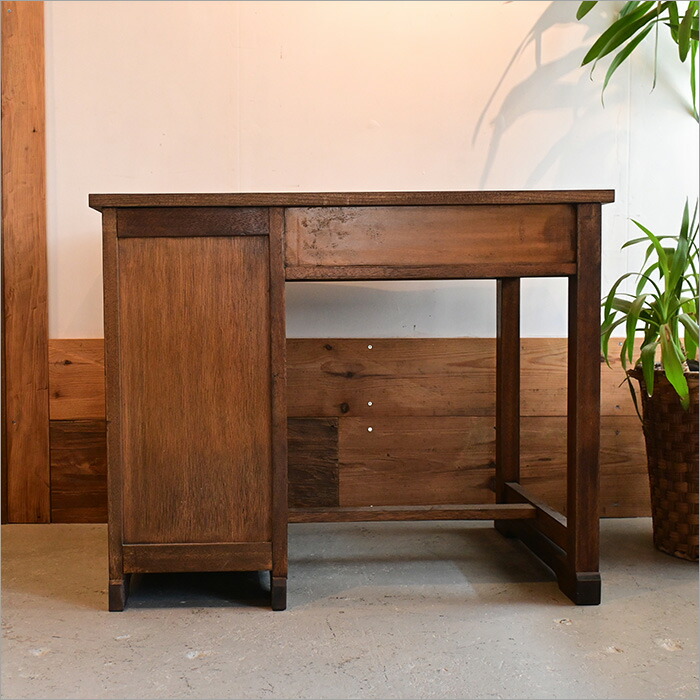 楽天市場】昭和デスク リメイク品 アンティーク デスク ワークデスク