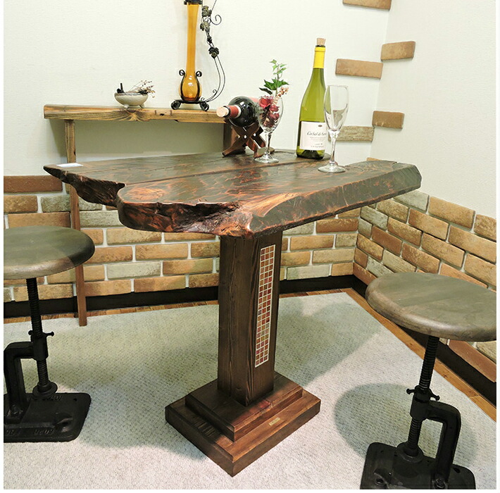 楽天市場】古材 テーブル チェア セット 3点セット カフェテーブル