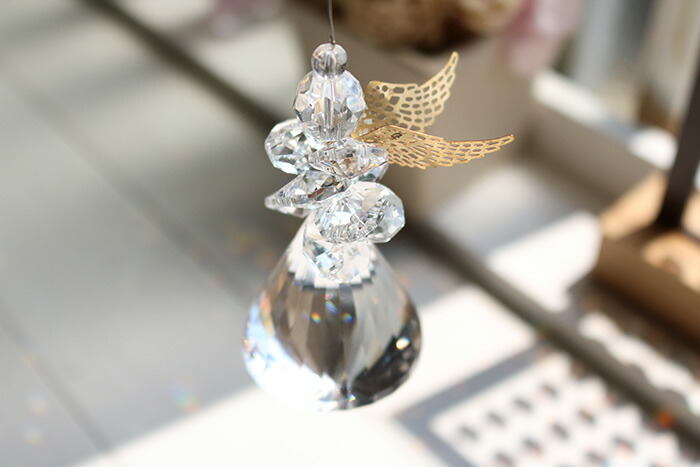 楽天市場】天使 サンキャッチャー 1本 楽天 レインボーメーカー 北欧