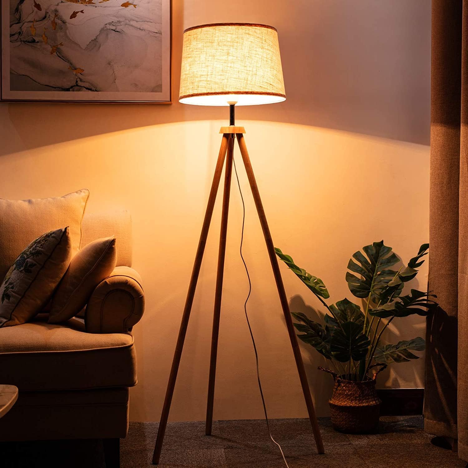 楽天市場】ロアスタンド 三脚 フロアライト スタンドライト E26 LED