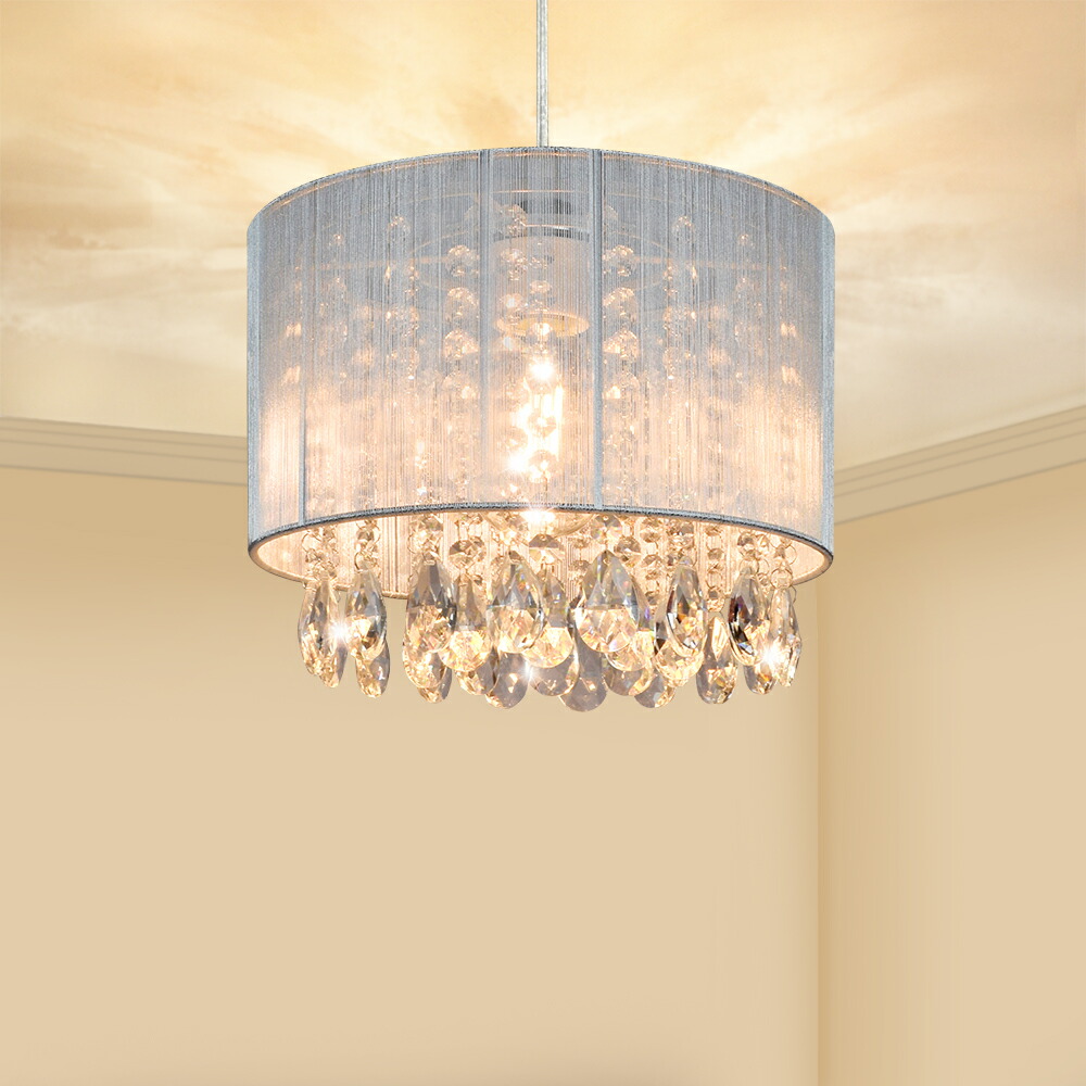 楽天市場】シャンデリア プチシャンデリア クリスタル ガラス 1灯