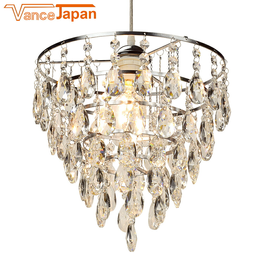 楽天市場】シャンデリア クリスタル ガラス LED アンティーク風 水晶