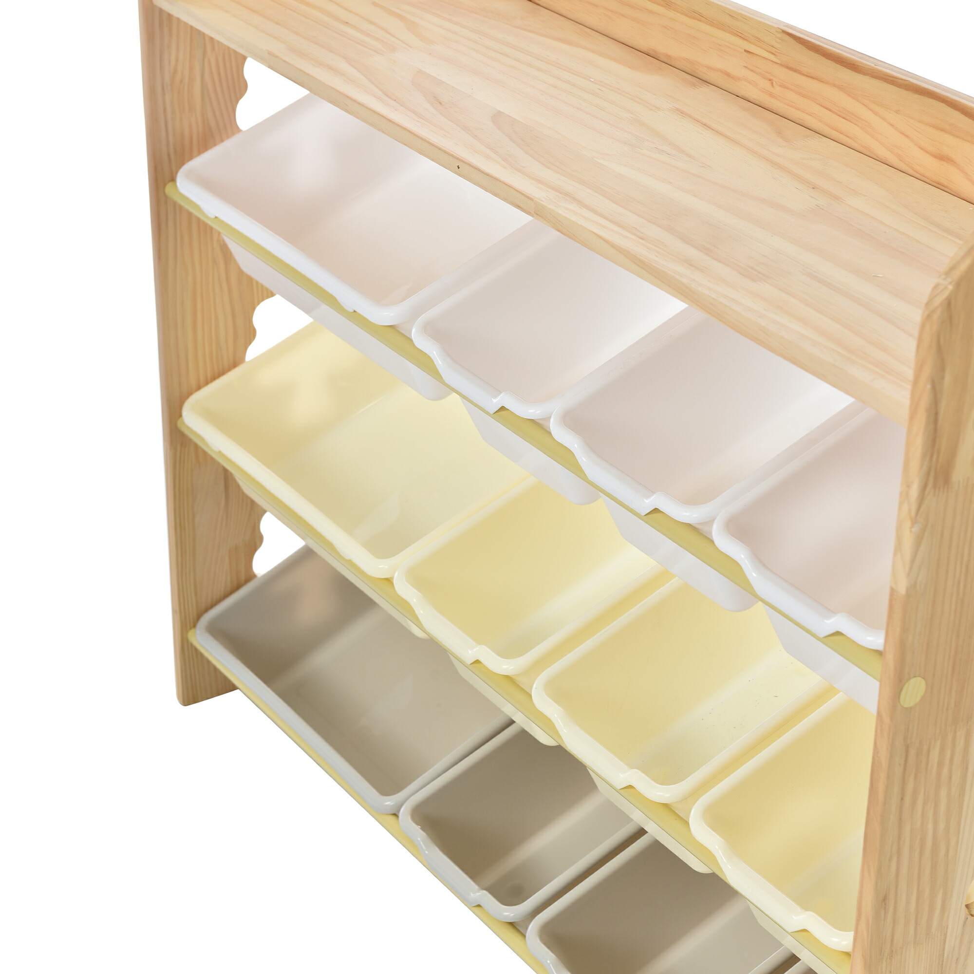 楽天市場】おもちゃ収納ラック 大容量 ラージサイズ 幅103cm 子ども用