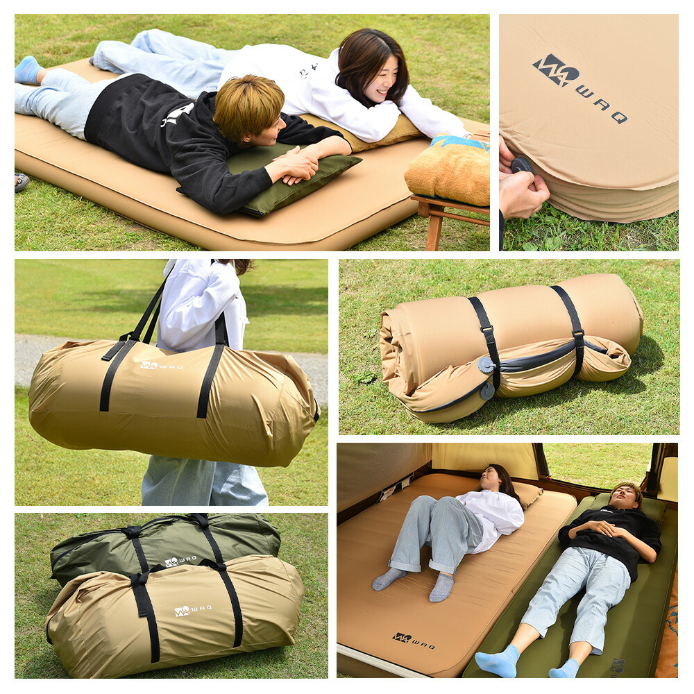 楽天市場】【スーパーSALE20%OFF】WAQ RELAXING CAMPMAT ダブルサイズ