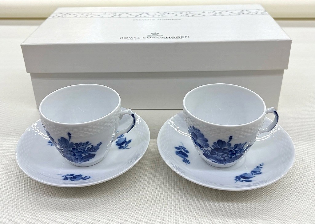 楽天市場】コペンハーゲン ブルーフラワー カップ＆ソーサーの通販