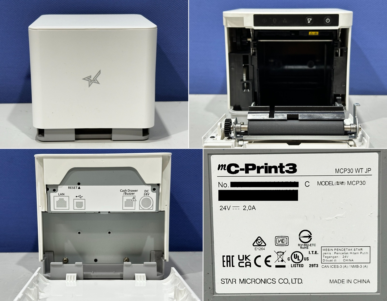 楽天市場】star mC-Print3 MCP30(MCP30-WT-JP) レシートプリンター USB