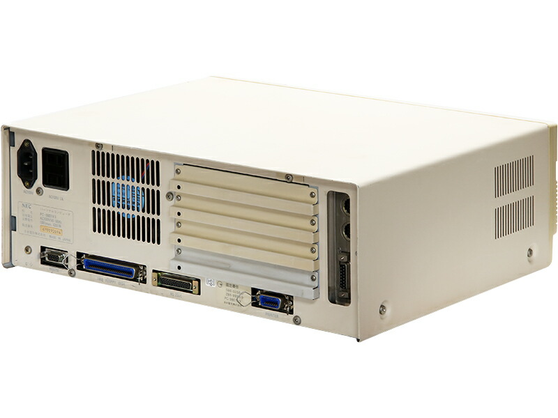 楽天市場】NEC Corporation PC-9801VX2 80286 8MHz/V30 10MHz/640kB