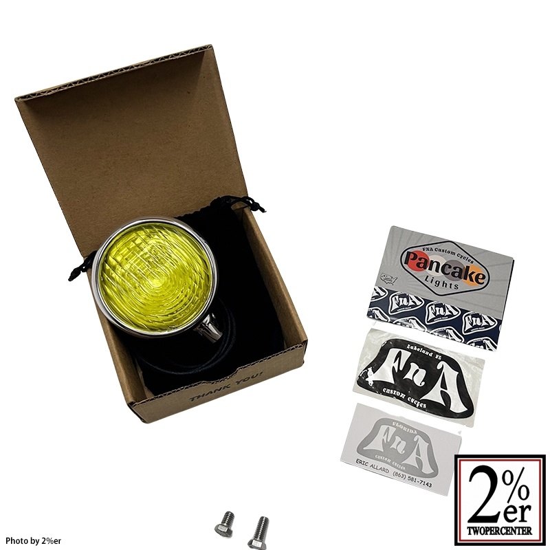 楽天市場】2%er ツーパーセンター FNA 3.25インチ パンケーキヘッド