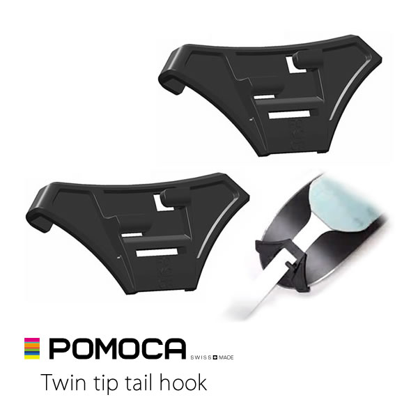楽天市場】POMOCA スキーシール アクセサリー Twin Tip Tail Hook 1