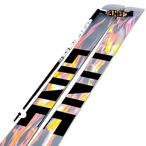 楽天市場】ライン スキーポール 2025 PIN Collage ホワイト×ブラック