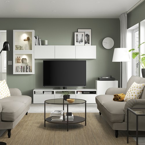 楽天市場】[IKEA/イケア/通販]BESTA ベストー テレビボード/ガラス扉