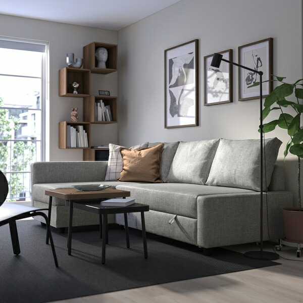 楽天市場】[IKEA/イケア/通販]FRIHETEN フリーヘーテン コーナーソファ