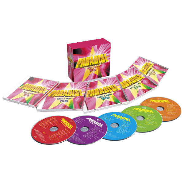 楽天市場】80年代洋楽ベストヒッツ PARADISE-MEGA HITS '80s CD5枚組