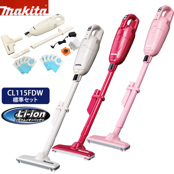 楽天市場】マキタ コードレス掃除機 CL115FDW コードレスクリーナー