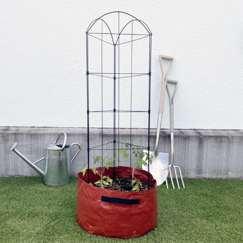 楽天市場】【SALE50％OFF】たためるプランター 支柱フレーム付き