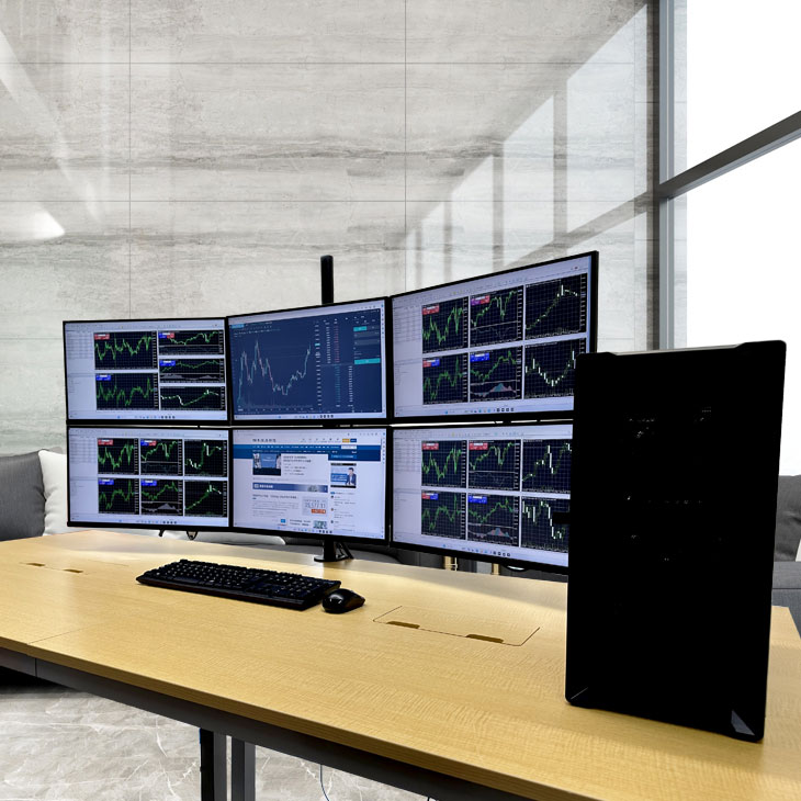 楽天市場】【新品】トレーディングPC6 FX 株 デイトレ 仮想通貨 22型×6