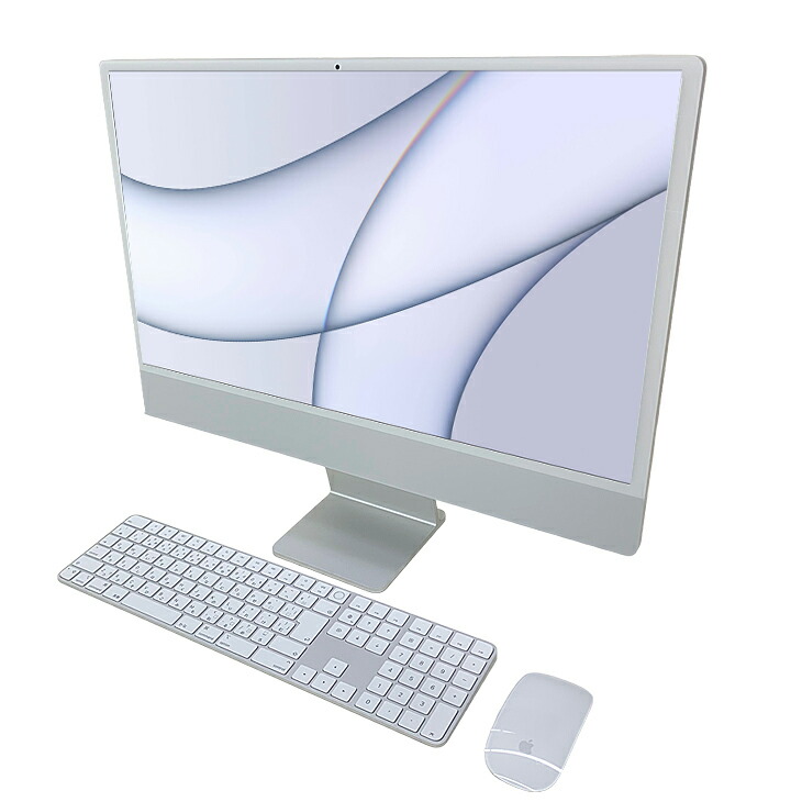 楽天市場】【中古】Apple iMac 24inch MGTF3J/A A2439 4.5K 2021 一