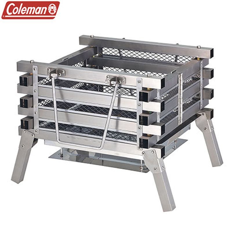 楽天市場】コールマン Coleman ステンレスファイアープレイス3 焚き火