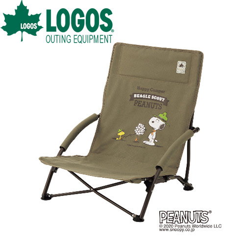 楽天市場】ロゴス チェア logos あぐらチェア スヌーピー SNOOPY