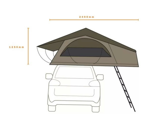楽天市場】【送料無料・直送品】DARCHE ダーチ ルーフテント