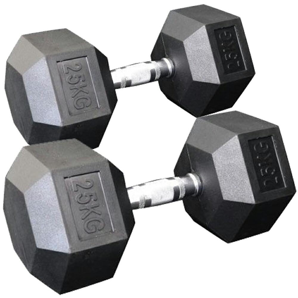 楽天市場】固定式 六角ダンベル 25kg 2本セット送料無料 ダンベル