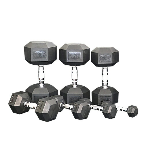 楽天市場】固定式 六角ダンベル 20kg 2本セット送料無料 ダンベル