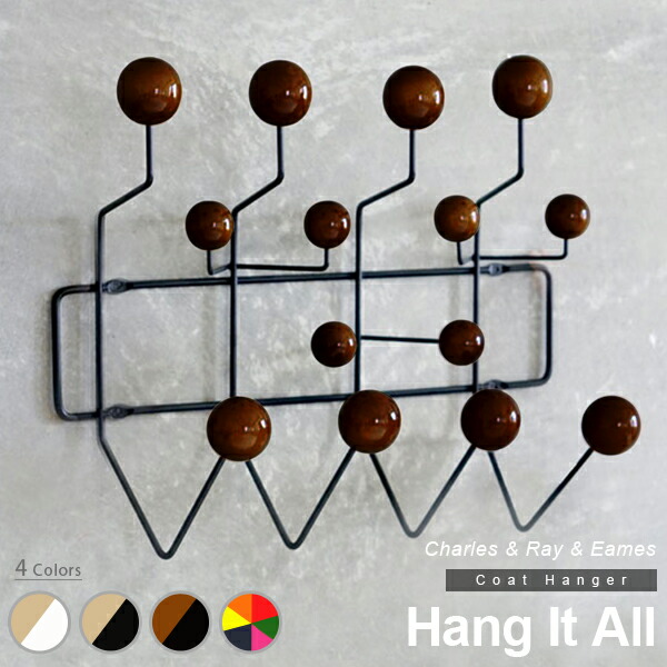 楽天市場】イームズデザイン壁掛けハンガー -ハングイットオール- 送料
